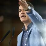 Pedro Sánchez participa en un acto del PSC en Barcelona