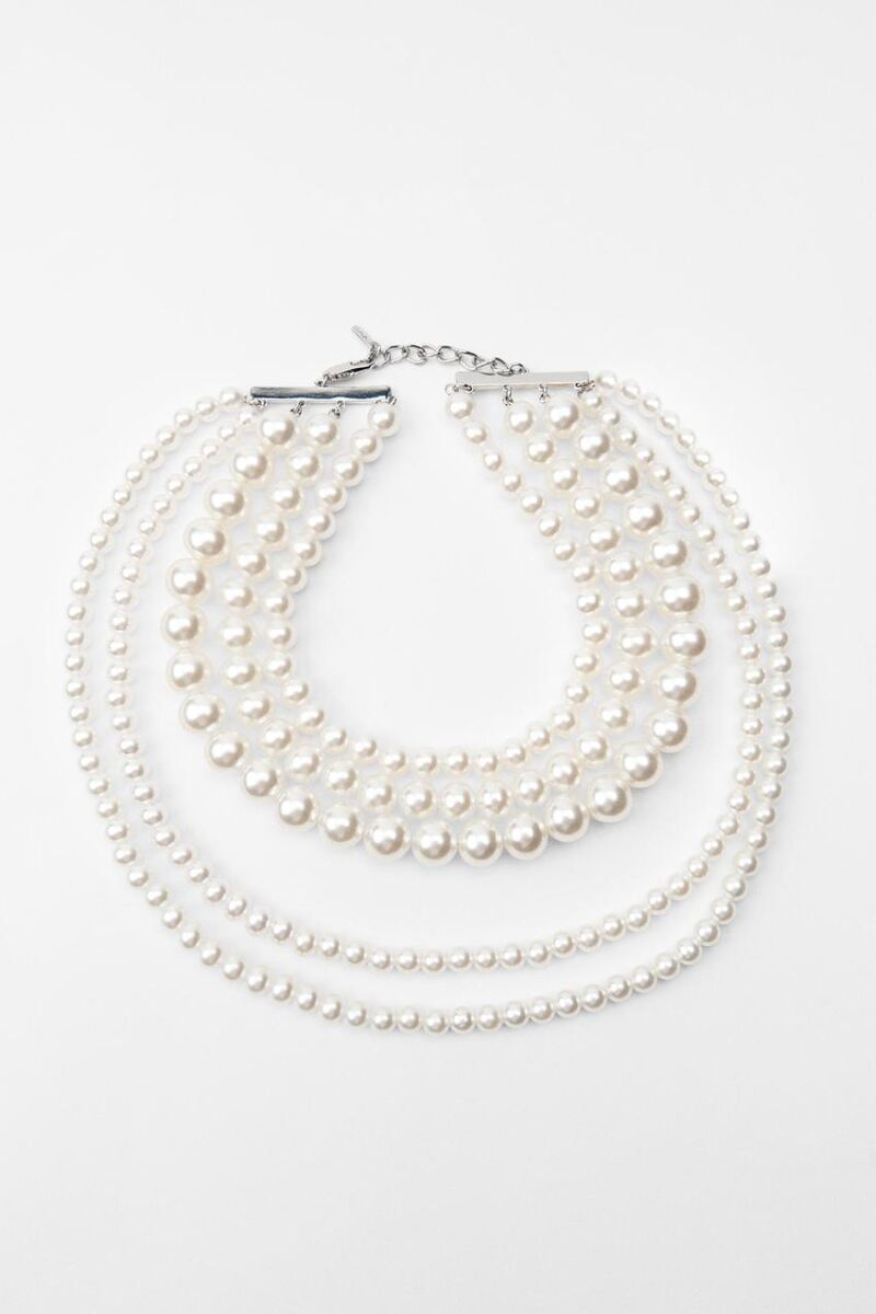 Collar perlas