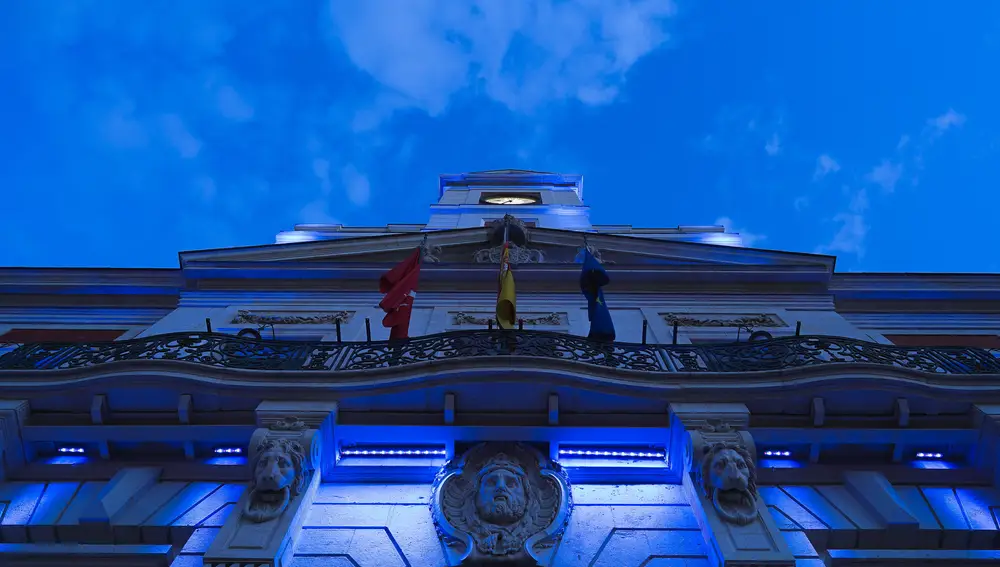 Detalle de la fachada del edificio