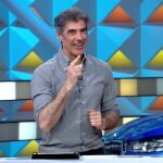 Jorge Fernández en el plató de 'La ruleta de la suerte'