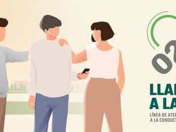 Cartel del n&uacute;mero 024, el tel&eacute;fono de prevenci&oacute;n del suicidio