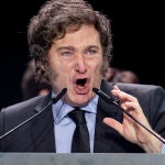 Milei asiste al acto ‘Viva 24’ organizado por VOX