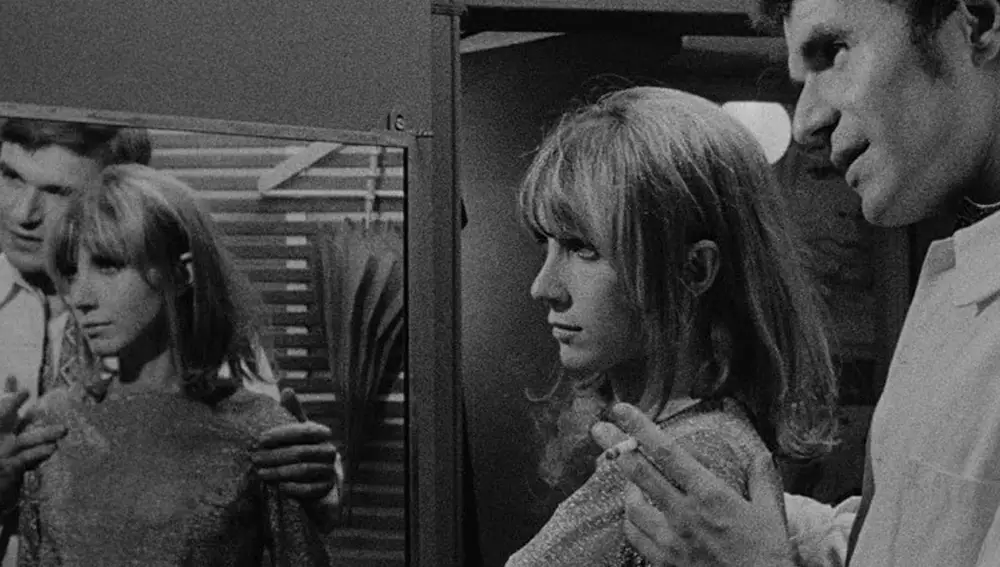 Kalfon y Ogier en "L'Amour fou", de Jacques Rivette