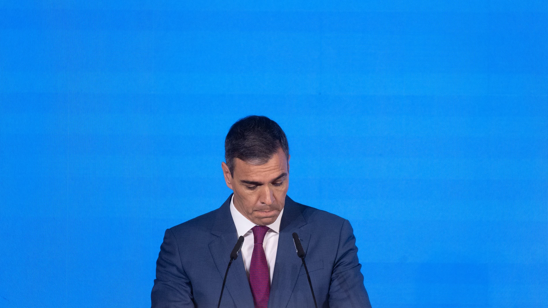 El presidente del Gobierno, Pedro Sánchez