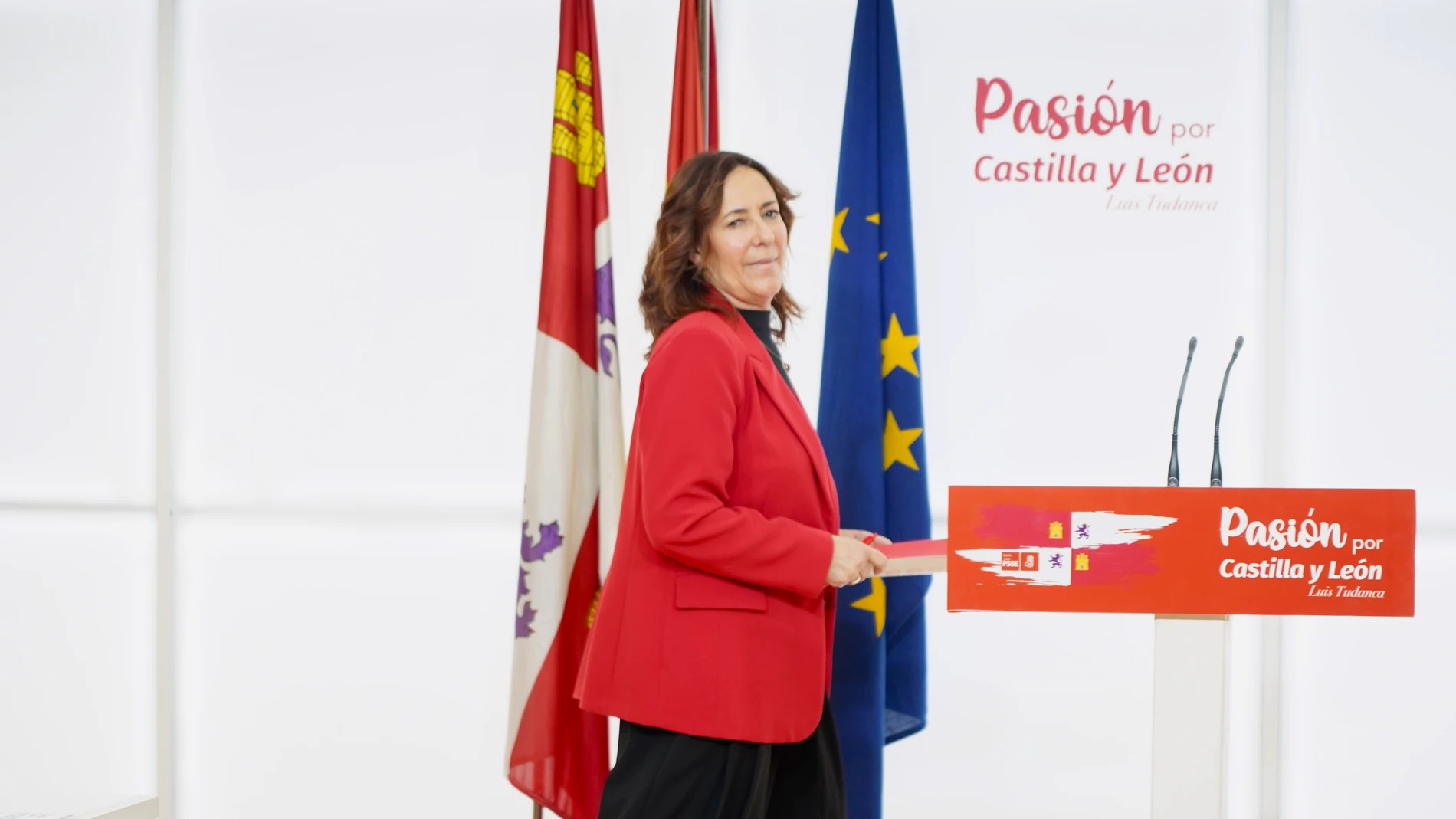La secretaria general del Grupo Parlamentario Socialista, Rosa Rubio