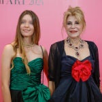 Carmen Thyssen y su hija Carmen. 