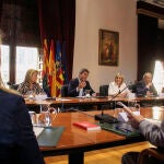 El pleno del Gobierno valenciano se ha celebrado hoy en la ciudad de Elche