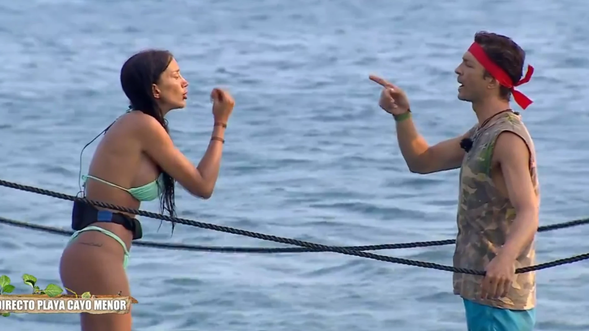 Ángel Cristo humilla a Aurah Ruiz en directo tras la discusión más sonora de “Supervivientes 2024”