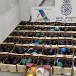 Partida de fruta en la que se ocultaba la cocaína