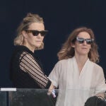 Marta Ortega y su look en la hípica. 