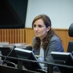 La ministra de Sanidad, Mónica García