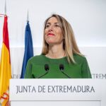 María Guardiola, ingresada en la UCI del Hospital de Cáceres tras sufrir una sepsis después de una cirugía