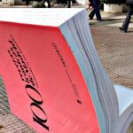 Banco libro en Madrid