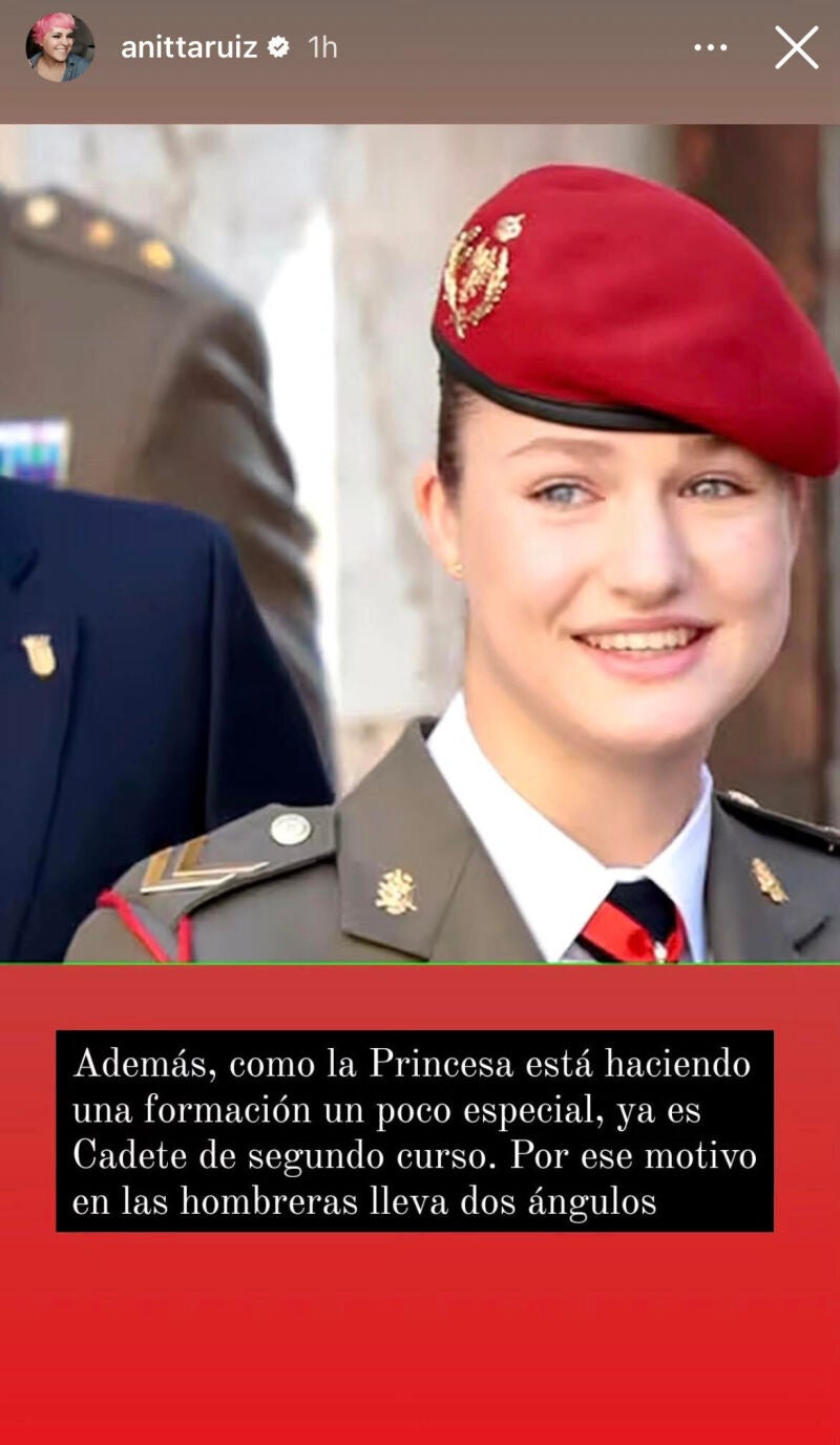 El look de la Princesa Leonor a análisis.
