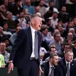 Jasikevicius, en un partido con el Fenerbahçe