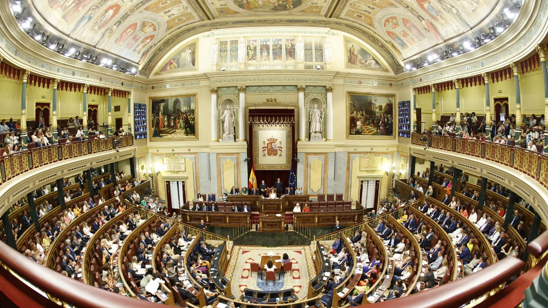 Memoria.- PSOE y Sumar llevan mañana al Congreso una declaración de condena de las 'leyes de concordia' de PP y Vox