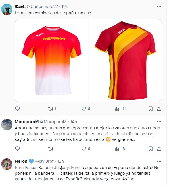 Un uniforme polémico