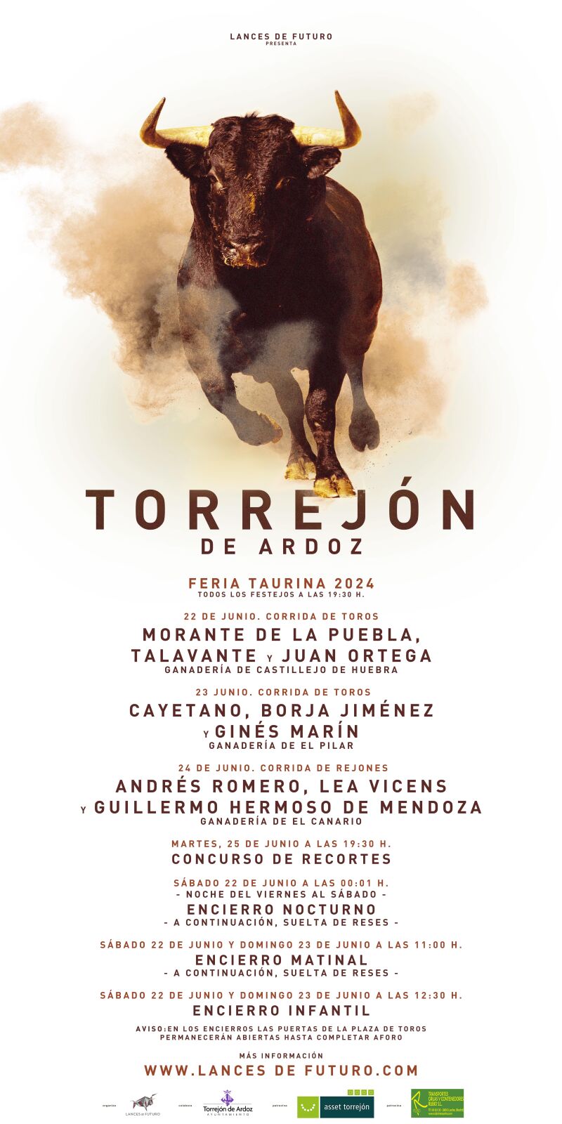 Carteles de la Feria de Torrejón de Ardoz 2024