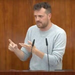 Pablo Padilla en la Asamblea de Madrid 