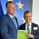 El presidente de GECV presenta el manifiesto “Más Europa, más verde y más competitiva” ante Bruselas
