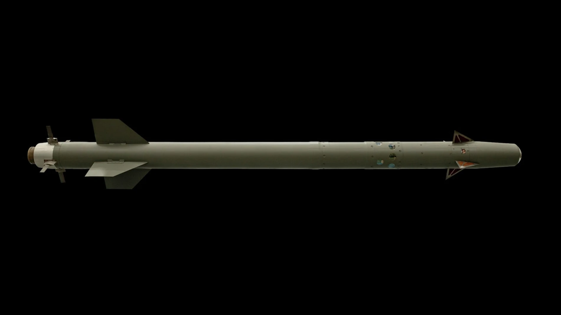 Un misil Kaláshnikov como el entregado a Rusia