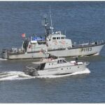 Ejercicio Marsec-24 de seguridad marítima en el río Guadiana entre la Armada y la Marinha portuguesa