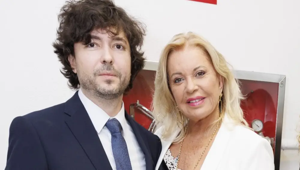 Ángel Cristo y Bárbara Rey en una imagen de archivo