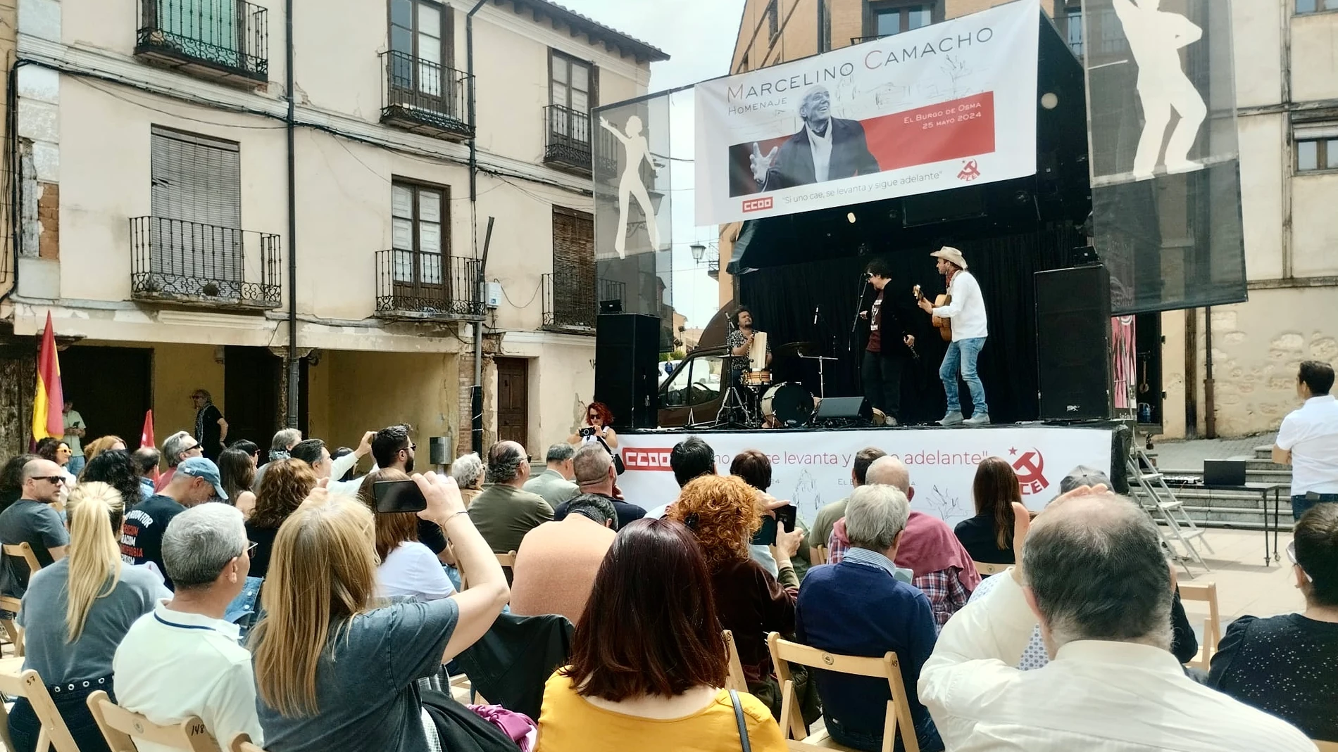 Homenaje de CC OO a Marcelino Camacho