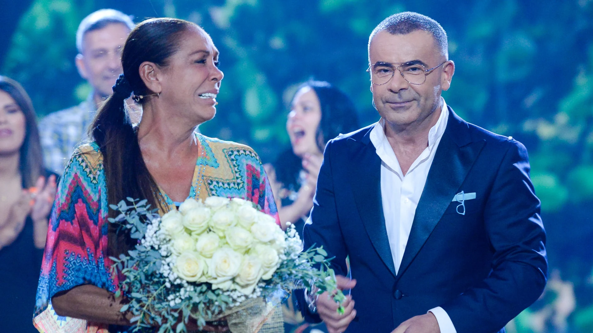 Isabel Pantoja y Javier Vázquez