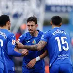 Jaime Mata con el Getafe