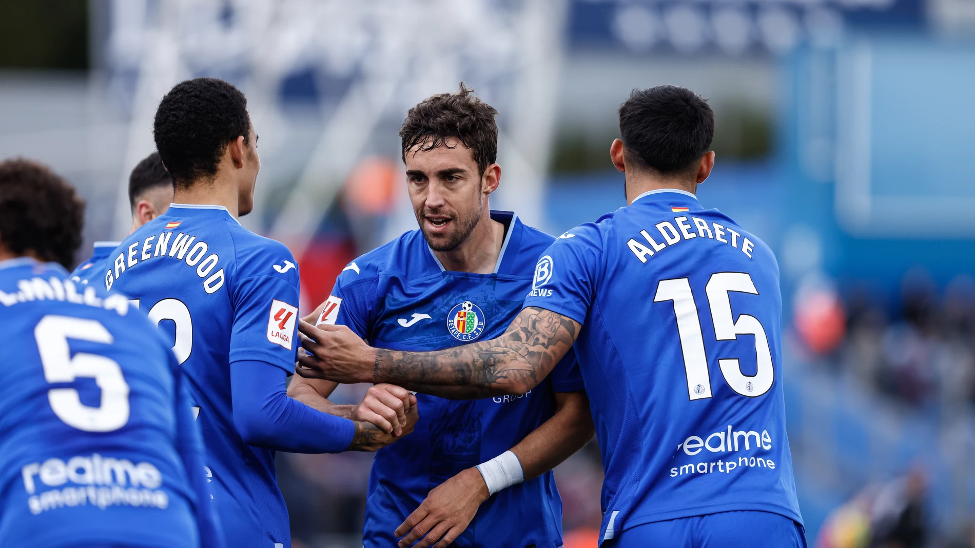 Jaime Mata con el Getafe