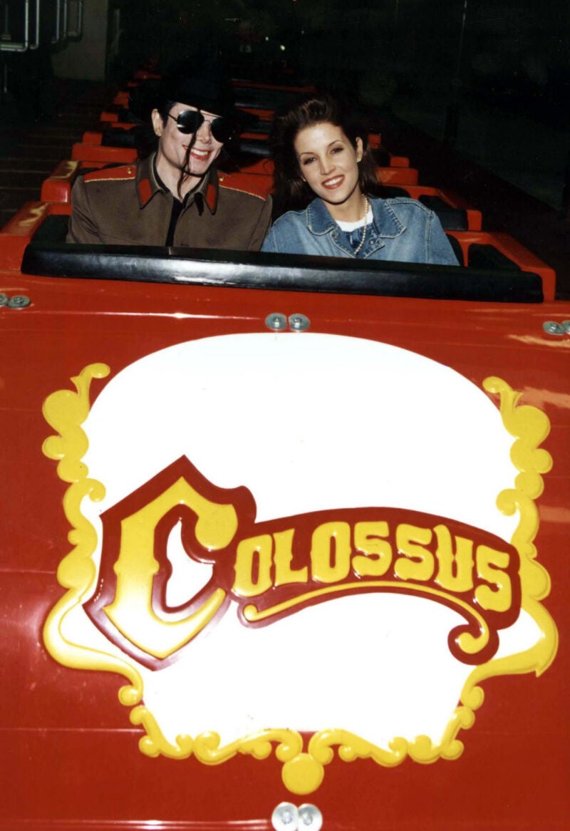 Michael Jackson y Lisa Marie Presley