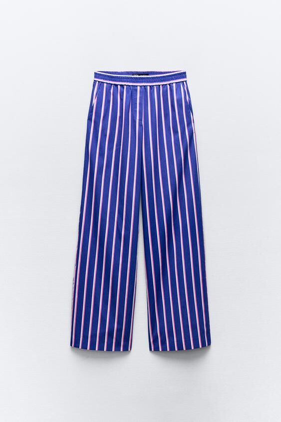 Pantalón de estilo pijamero.