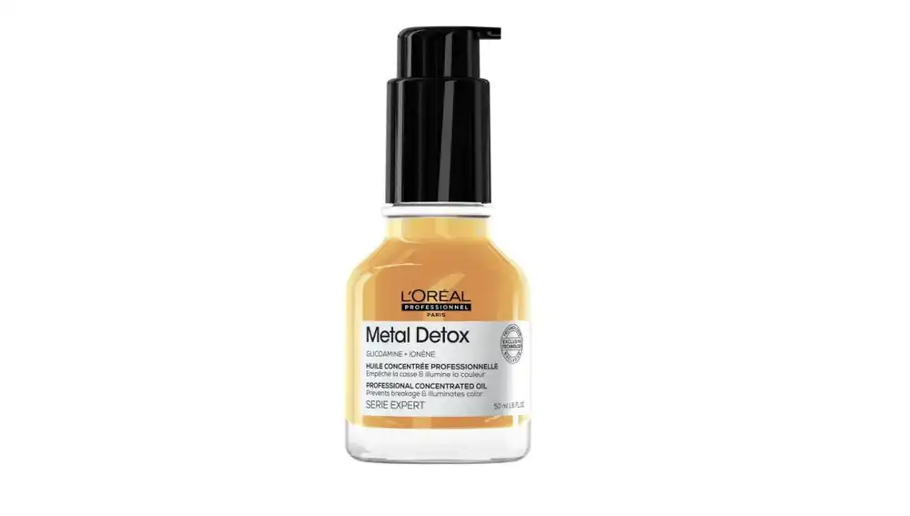 Sérum capilar 'Metal Detox'.