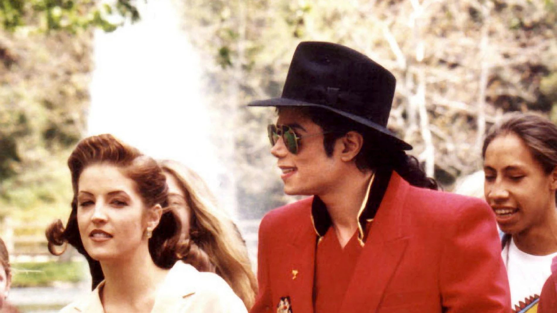 Michael Jackson y Lisa Marie Presley