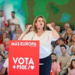 Acto de campaña del PSOE en Sevilla