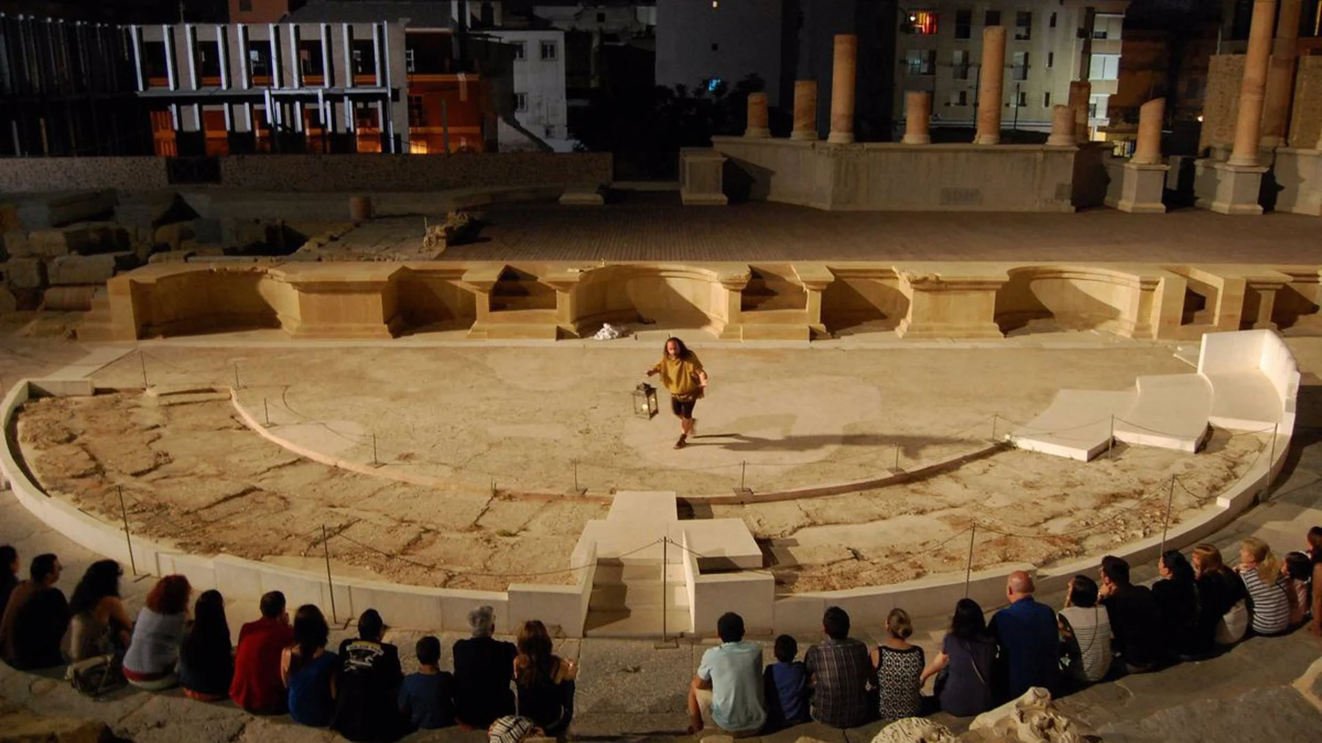 MURCIA.-Este mes de junio vuelven las visitas nocturnas al Teatro Romano