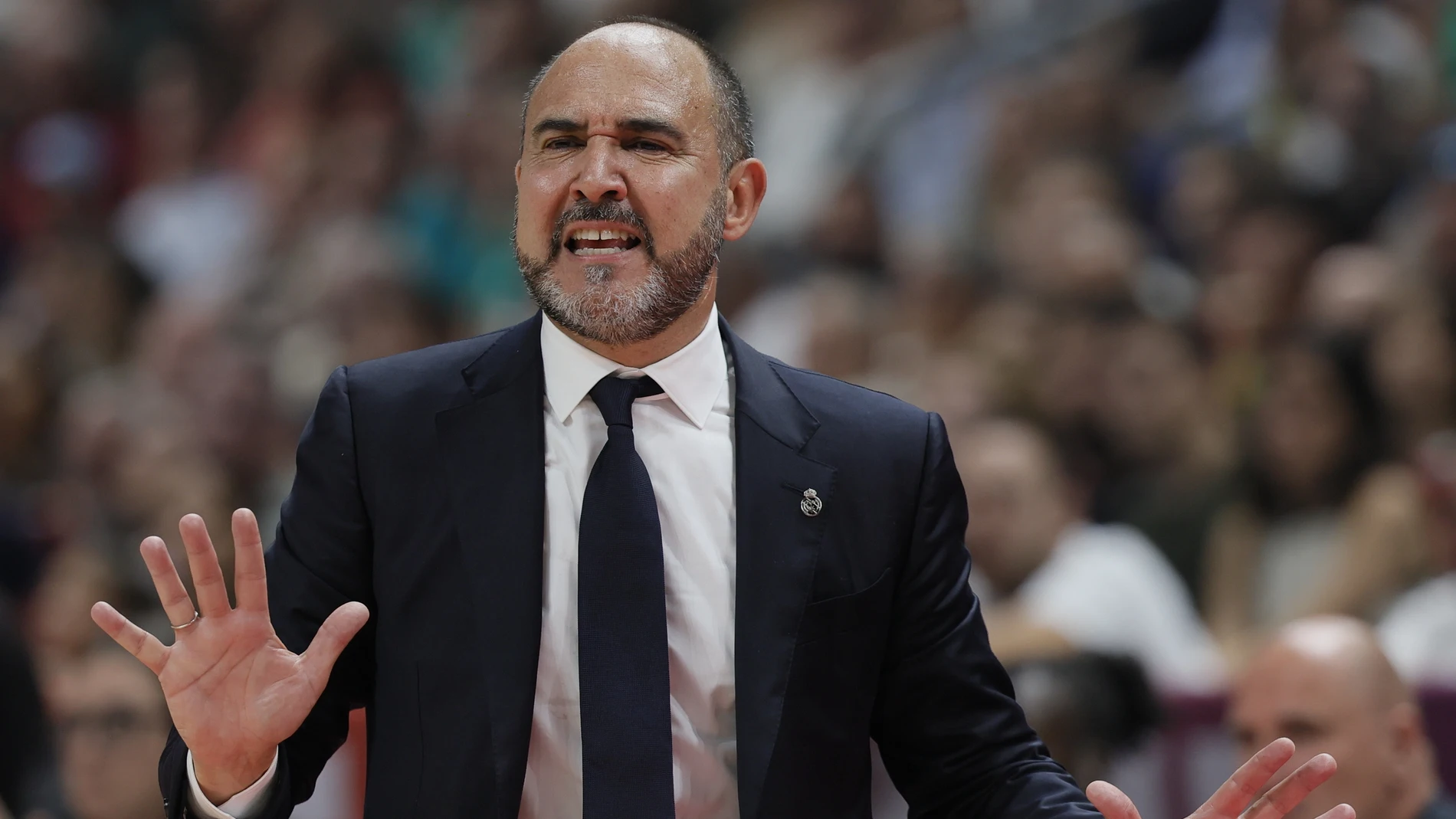 Chus Mateo, entrenador del Real Madrid