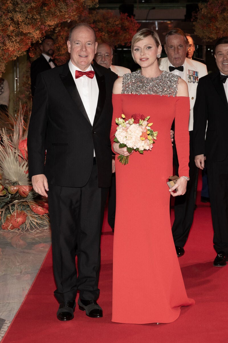Los looks de la cena de gala en Mónaco.