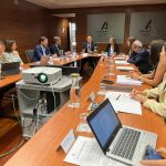 Reunión presidida por el consejero de Universidad