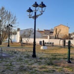 Un parque de Villarrubio (Cuenca)