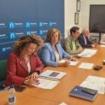 Ángeles Armisén preside la Junta de Gobierno de la Diputación de Palencia