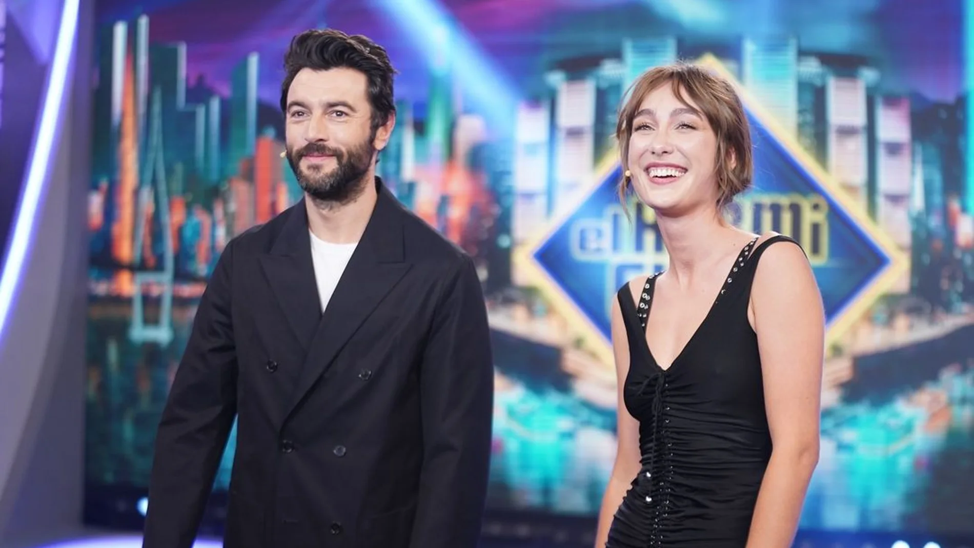 Javier Rey y Almudena Amor en 'El Hormiguero'