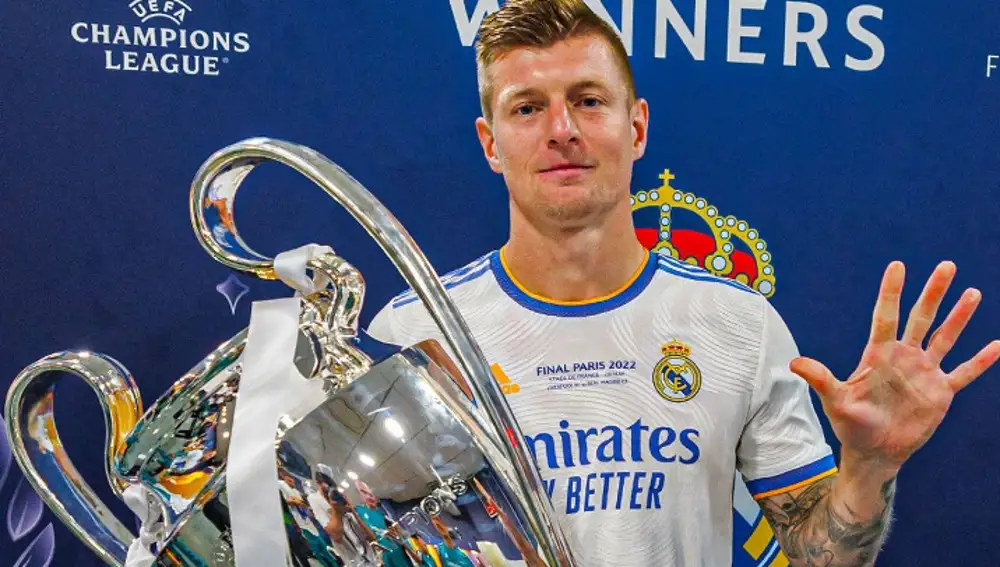 Toni Kroos buscará en Wembley de su sexta Champions