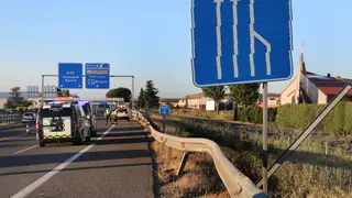 Accidente de tráfico en Palencia Accidente de tráfico en Palencia