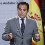 El consejero de Justicia, Administración Local y Función Pública, José Antonio Nieto