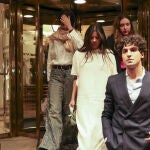 Victoria Federica con amigos en Madrid.