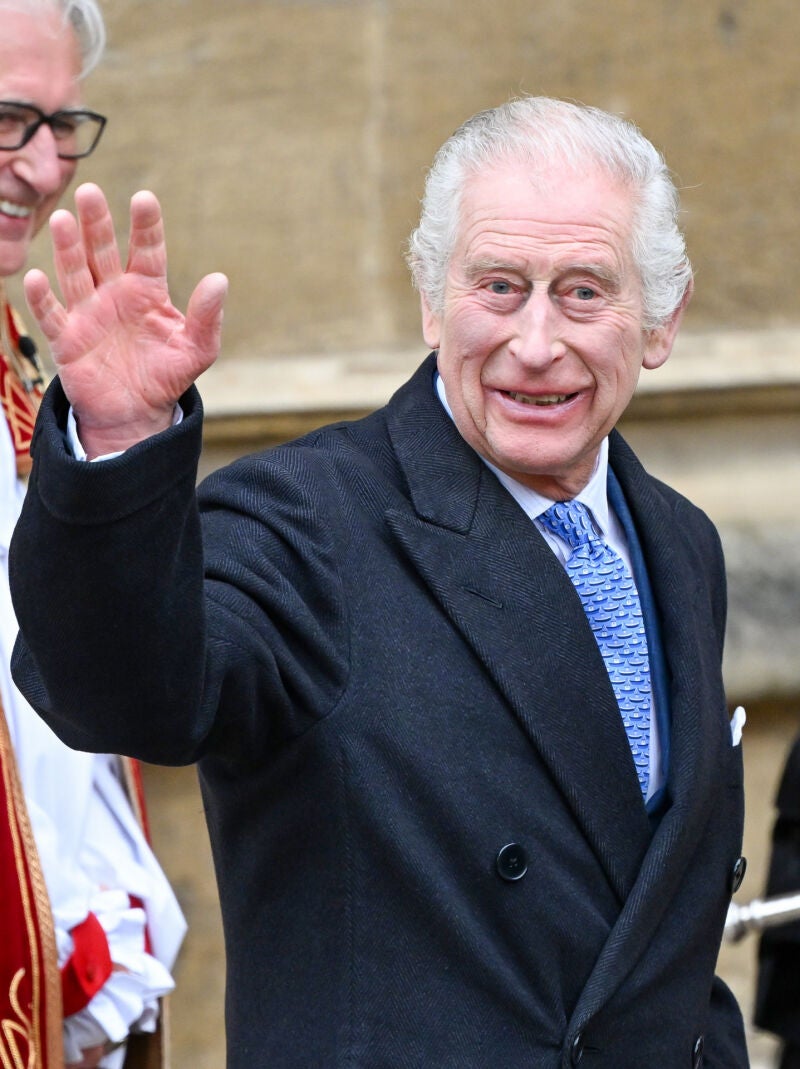 El Rey Carlos III en Windsor