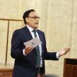El consejero de Universidad, Investigación e Innovación, José Carlos Gómez Villamandos