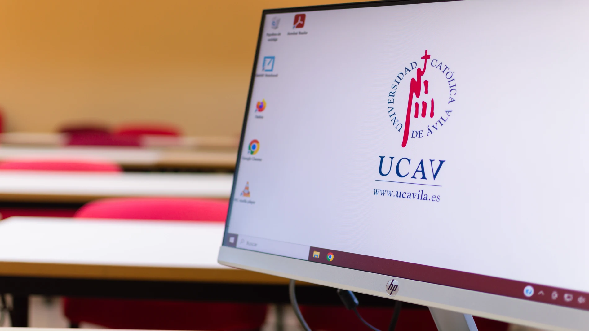 Aula de las Universidad Católica de Ávila